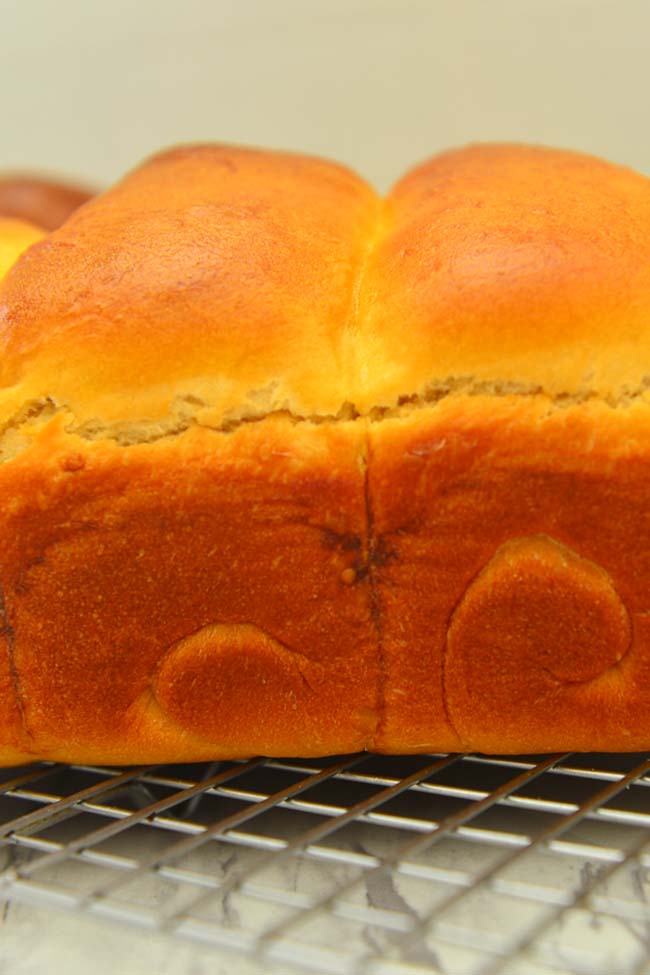 Hokkaido Milk Bread Side View