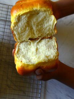 Hokkaido Milk Bread Inside view