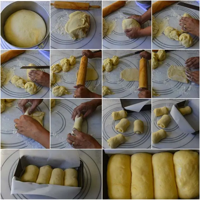 Shaping Hokkaido Milk Bread