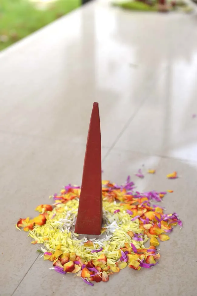 Onathappam - the truncated pyramid used in Onam cemebrations
