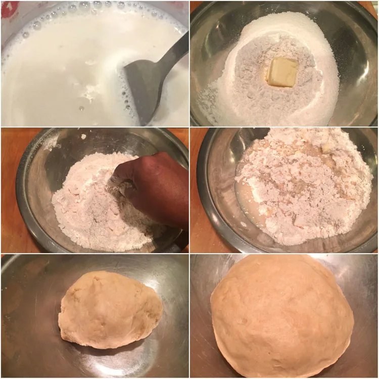 Making Shankarpali dough