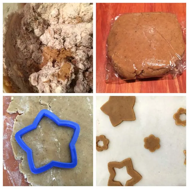 Making Linzer Cookie