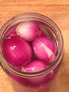 Vinegar Onions - sirke wala pyaz