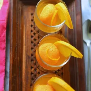 Komola bhog - Orange flavored rasgulla