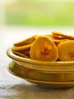 Fried Plantain Chips Popular in Kerala