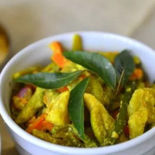 Kerala Avial - A delicately spiced mix vegetable side dish