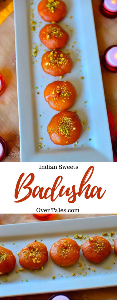 Badusha Indian Diwali Sweet