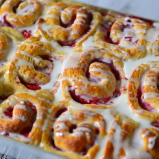 Raspberry Swirl Sweet Rolls