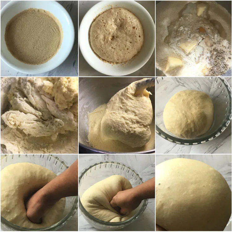 Making Finnish Pulla Dough