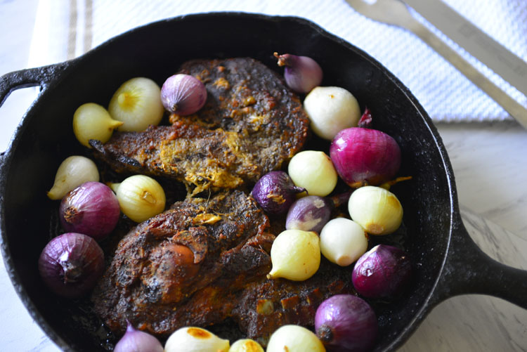 Roast Lamb With Indian Spices