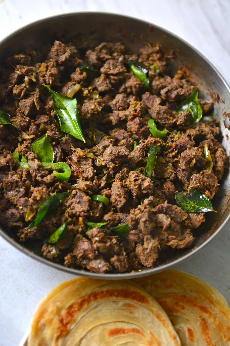 Beef Fry Kerala Style