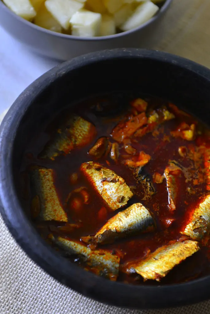 Spicy Sardine Curry - kerala Style