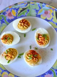 Kicked Up Deviled Eggs