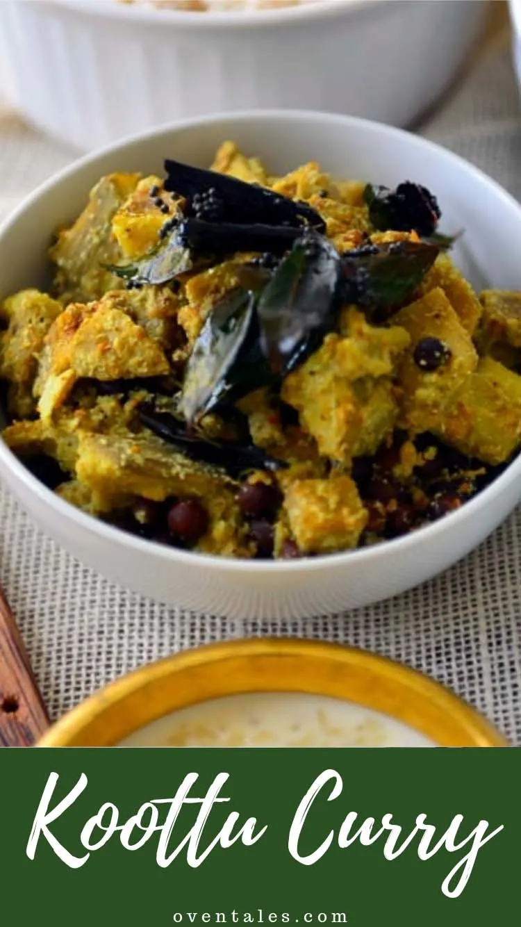Koottu Curry - Vegetable and Chick Pea Dish