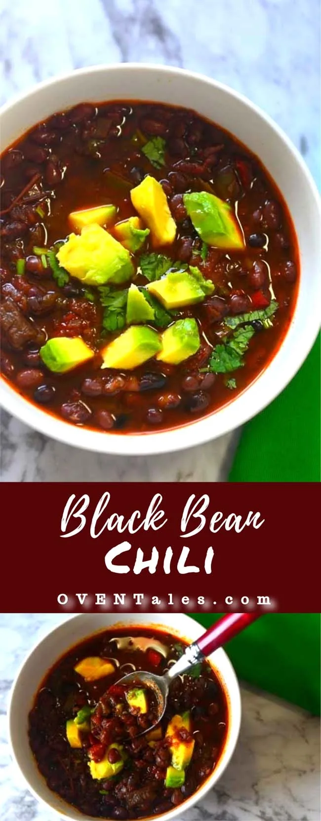 Black Bean Chili Vegan Instant Pot Version