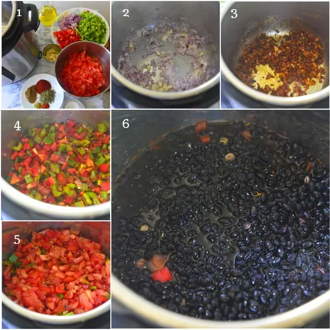 Making Vegan Black Bean Chili