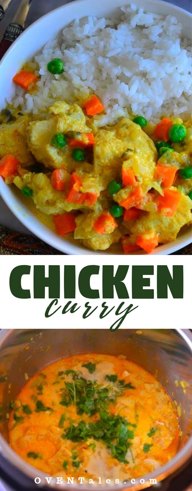 Easy Chicken Curry With Vegetables In Pressure Cooker