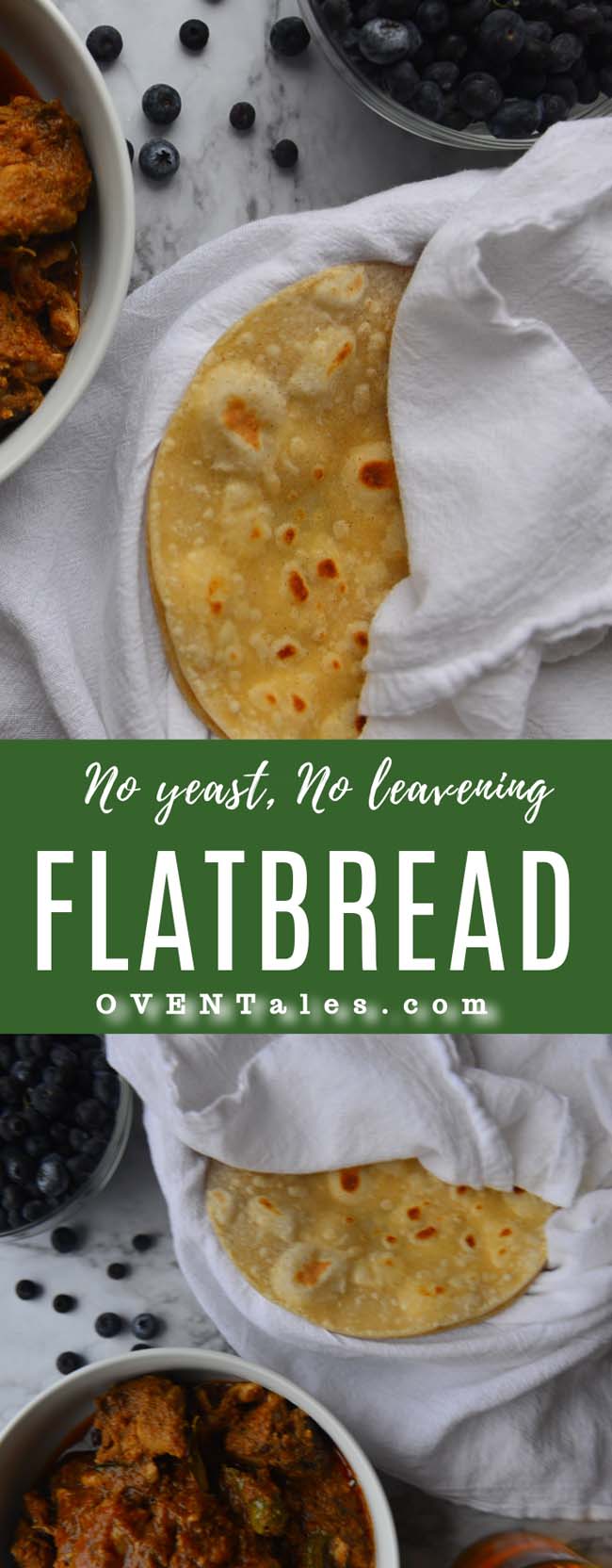 Easy Soft Flatbread that is soft