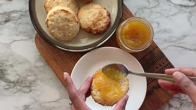 Pineapple Jam- so easy to spread on scones and so yum